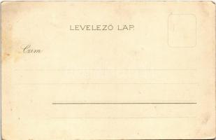 Beograd, Belgrad, Belgrade; látkép / general view. Kosmos Műintézet litho s: Geiger R. (EK)