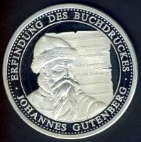 NSZK DN "Johannes Gutenberg" Ag 20g T:PP