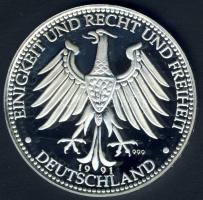 NSZK DN "Német Egység" Ag 20,4g T:PP