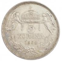 1908KB 5K Ag "Ferenc József" T:1-,2 ph. Adamo K7