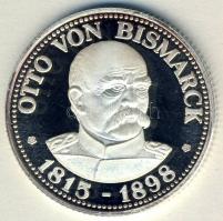 NSZK DN "Otto von Bismarck kancellár" Ag 15g T:PP