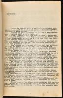 1958 Balogh László Tibor: Ameddig eljutottam... című önéletírásának gépelt kézirata, aláírt, 194p