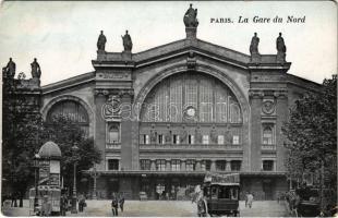 Paris, La Gare du Nord / railway station (worn corners)