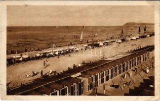 1936 Riccione, Riviera Romagnola / beach (EB)