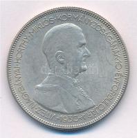 1930. 5P Ag Horthy jobbra hajas T:1-  Adamo P8