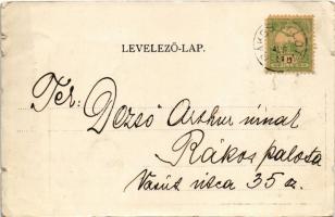 1903 Budapest VI. Párisi Nagy Áruház égése után (EB)