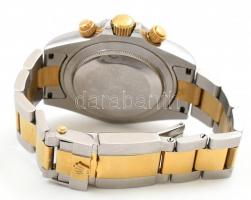 Rolex replika automata karóra, sérült üveggel, működik, d: 4,5 cm