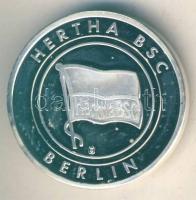 NSZK DN "Hertha BSC - Berlin" Ag 9,7g multicolor emlékérem T:PP