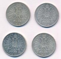 Ausztria 1912. 2K Ag "Ferenc József" + 1913. 2K Ag "Ferenc József" (3x) T:2 
Au...