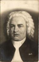 Johann Sebastian Bach, German composer. B.K.W.I. (lyuk / pinhole)