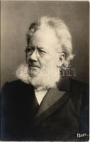 Henrik Ibsen, Norwegian writer, playwright. B.K.W.I. (EB)