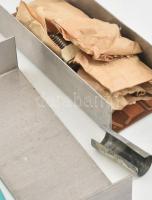 1966 Junior rókavadász anyagkészlet, retró rádiós játék készlet, Magyar Honvédelmi Sportszövetség, e...