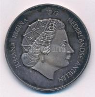 Holland Antillák 1973. 25G Ag "Julianna uralkodásának 25. évfordulója" T:1- patina, ph. Ne...