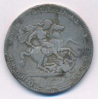 Nagy-Britannia 1819LIX 1C Ag "III. György" (27,97g) T:3 ph. / Great Britain 1819LIX 1 Crow...