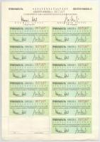 4db (3xklf) részvény/kötvény tétel, közte Budapest 1917. "A magyar korona országai 6%-kal kamat...