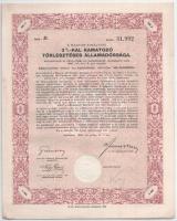 3xklf államadóssági kötvény, közte Budapest 1917. "A magyar korona országai 6%-kal kamatozó Jár...