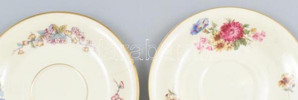 2 személyes Rosenthal Ivory reggeliző készlet. Matricás, jelzett, minimális kopással, egyik csészén ...