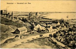 Nezsider, Neusiedl am See; látkép. Horváth J. könyvnyomdája kiadása / general view (EK)