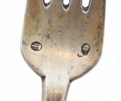 Ezüst(Ag) villa, jelzett, h: 16,5 cm, nettó: 38 g