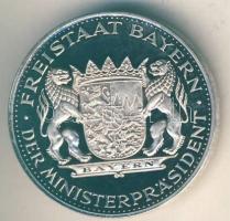 NSZK DN "Bajorország szabad állam" Ag 15g T:PP