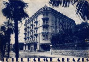 Abbazia, Opatija; Hotel Palme (EB)