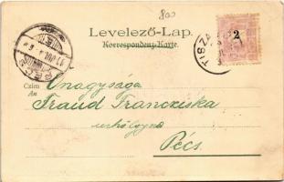 1899 (Vorläufer) Munka után. Magyar folklór művészlap / Nach der Arbeit / Hungarian folklore art pos...