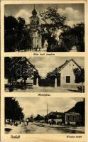 1943 Perbál, Katolikus templom, községháza, Fő utca (Rb)