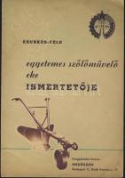 1956 Ismertető a Kecskés-féle egyetemes szőlőművelő ekéről