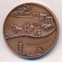 Rajki László (1939- ) 1994. "Orosháza 1744-1994 - IV.24. / Zomba újratelepülés" Br emlékér...