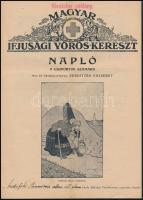 1939 Budafok, Magyar Ifjúsági Vöröskereszt Napló a csoportok számára