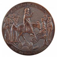 Németország DN Wesztfáliai Evangálikus Egyház Br emlékérem (70mm) T:2 Germany ND Evangelic Church of Westfalia Br commorative medallion (70mm) C:XF