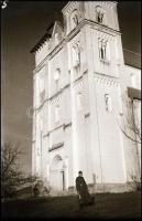 II. világháborús orosz fronton készült katonai negatívok, 10 db, 9×6 cm