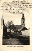 1905 Jászberény, Református templom. Takáts Herman kiadása (kis szakadás / small tear)