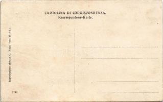 Dann-! Dopo.! K.u.K. Kriegsmarine Matrosenhumor / Austro-Hungarian Navy mariner humour art postcard....