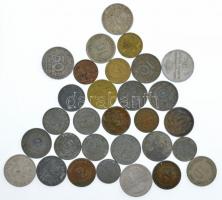 Német Birodalom 1876-1941. 30db-os érmetétel T:2-3 German Empire 1876-1941. 30pcs coin lot C:XF-F