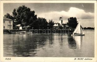 1942 Siófok, MAC (Magyar Atlétikai Club) klubháza, vitorlás (EK)