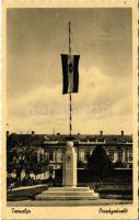 1941 Tornalja, Tornallya, Safárikovo, Tornala; országzászló / Hungarian flag