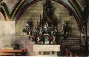 Selmecbánya, Schemnitz, Banská Stiavnica; A Kolos leánynevelőintézet kápolnájának belseje / chapel interior of the girl school