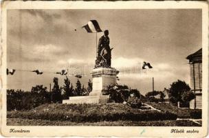 1943 Komárom, Komárnó; Hősök szobra / military heroes monument (EK)