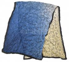 Louis Vuitton festett selyem sál, kb. 180x70 cm, Louis Vuitton tasakban