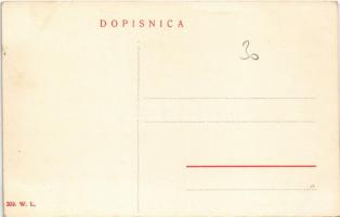 Nagykárolyfalva, Károlyfalva, Karlsdorf, Banatski Karlovac; Római katolikus templom. W. L. 309. / Rö...