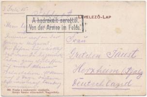 1915 Tőketerebes, Trebisov; Cukorgyár télen építés alatt. Kiadja a czukorgyári vendéglős 760. Halász...