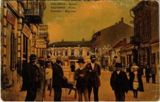 1915 Kolomyia, Kolomyja, Kolomyya, Kolomea; Rynek / Ringplatz / square, shops