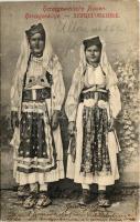Herzegowinische Frauen / Hercegovkinje / Bosnyák népviselet / Bosnian folklore