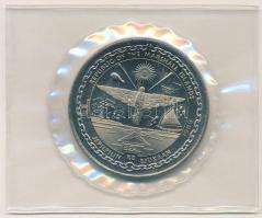 Marshall-szigetek 1989. 5$ Cu-Ni "Első ember a Holdon" fóliatokban, angol nyelvű leírással...