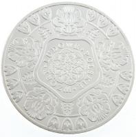 Lengyelország DN "Lowiczi kakas" peremen jelzett és számozott, multicolor Ag emlékérem, ta...