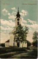 1906 Veresegyház, Katolikus templom. Brüll Lajos kiadása