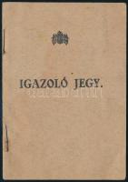 1938 Arcképes személyi igazoló jegy kislány részére