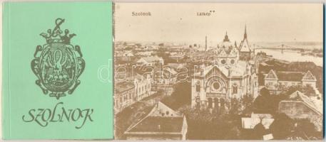 Szolnok - modern képeslap füzet 12 képeslappal / Szolnok - modern postcard booklet with 12 postcards