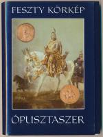 Ópusztaszer - Feszty Körkép - 6 db modern képeslap - zsebkönyv tokban